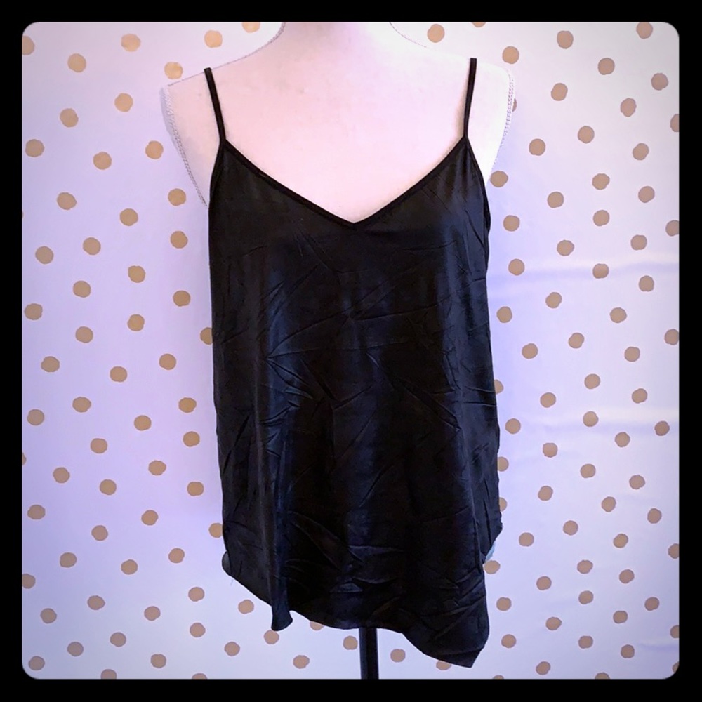 Calvin Klein Jeans Faux Leather Tank.